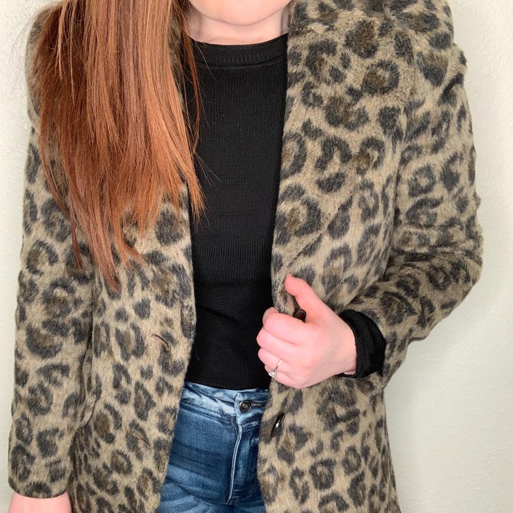 Kate Spade Leopard Coat